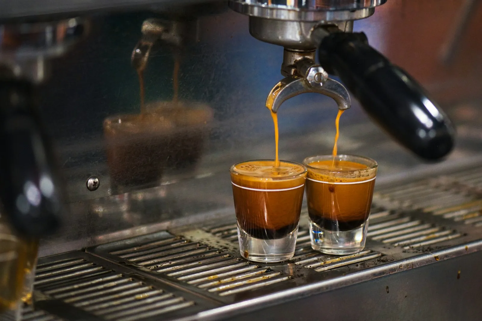 Un expresso qui coule